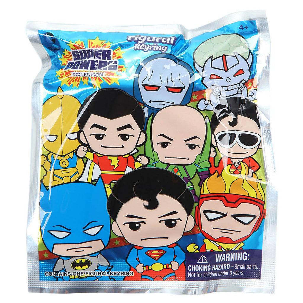 DC Comics Super Powers Blind Bag Figure Keychain