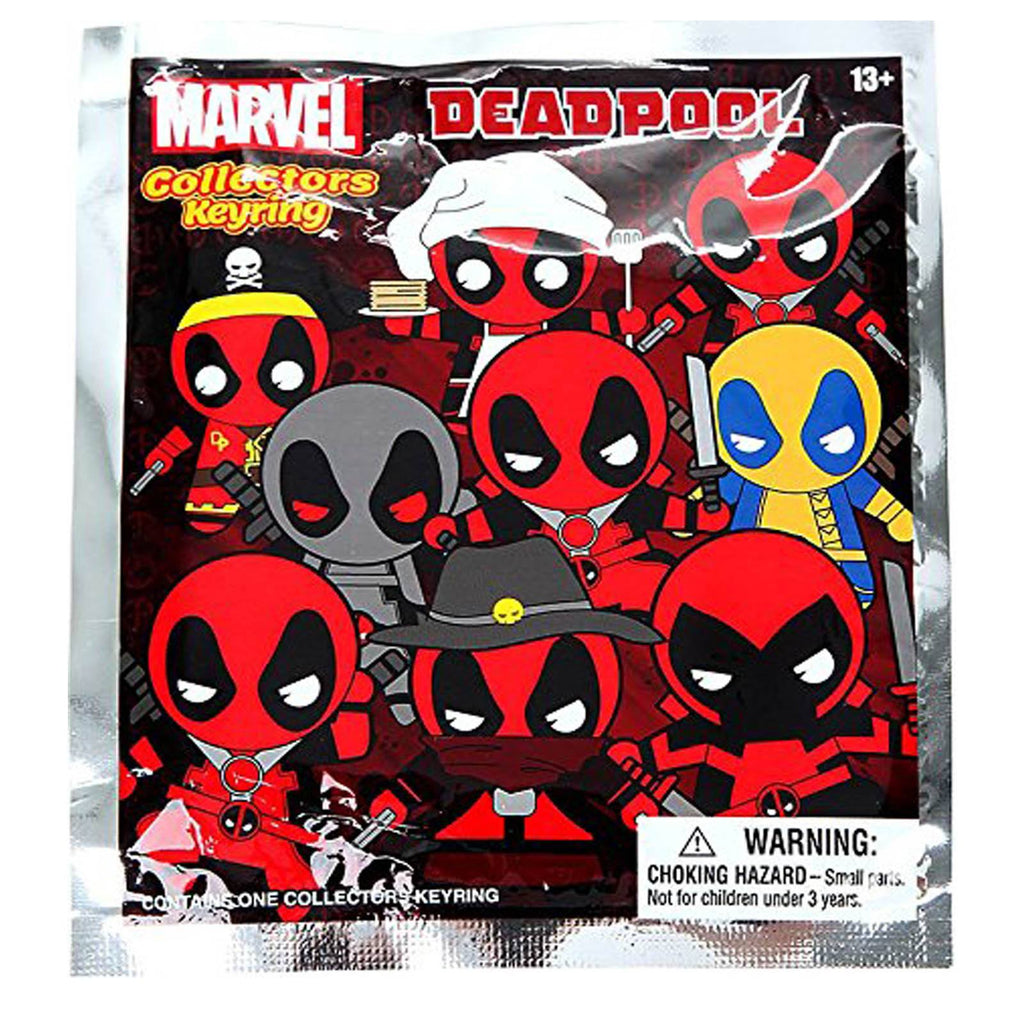 Marvel Deadpool Blind Bag Figure Keychain
