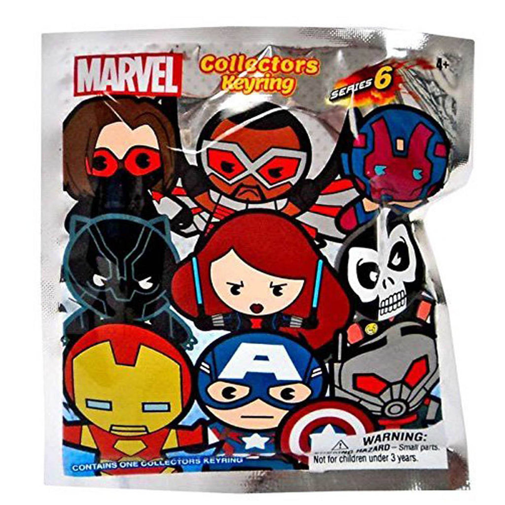 Marvel Series 6 Blind Bag Figure Keychain