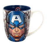 Marvel Avengers Captain America & Comic Frames Mug - Radar Toys