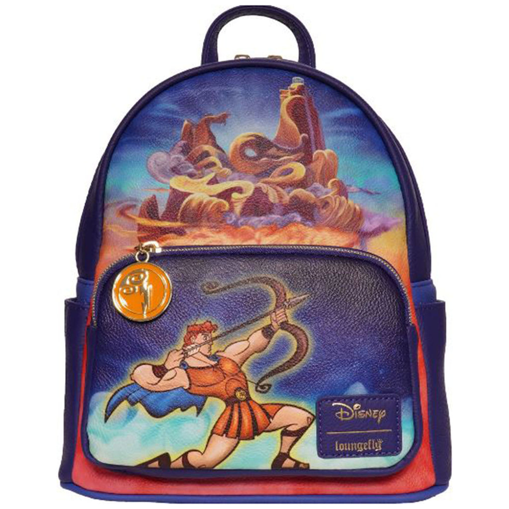 Loungefly Disney Hercules Mount Olympus Entertainment Earth Exclusive Mini Backpack