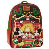 Loungefly Disney Mickey Minnie Hot Cocoa Fireplace Light Up Mini Backpack - Radar Toys