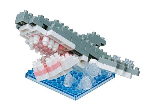 Nanoblock Great White Shark Building Set - Radar Toys