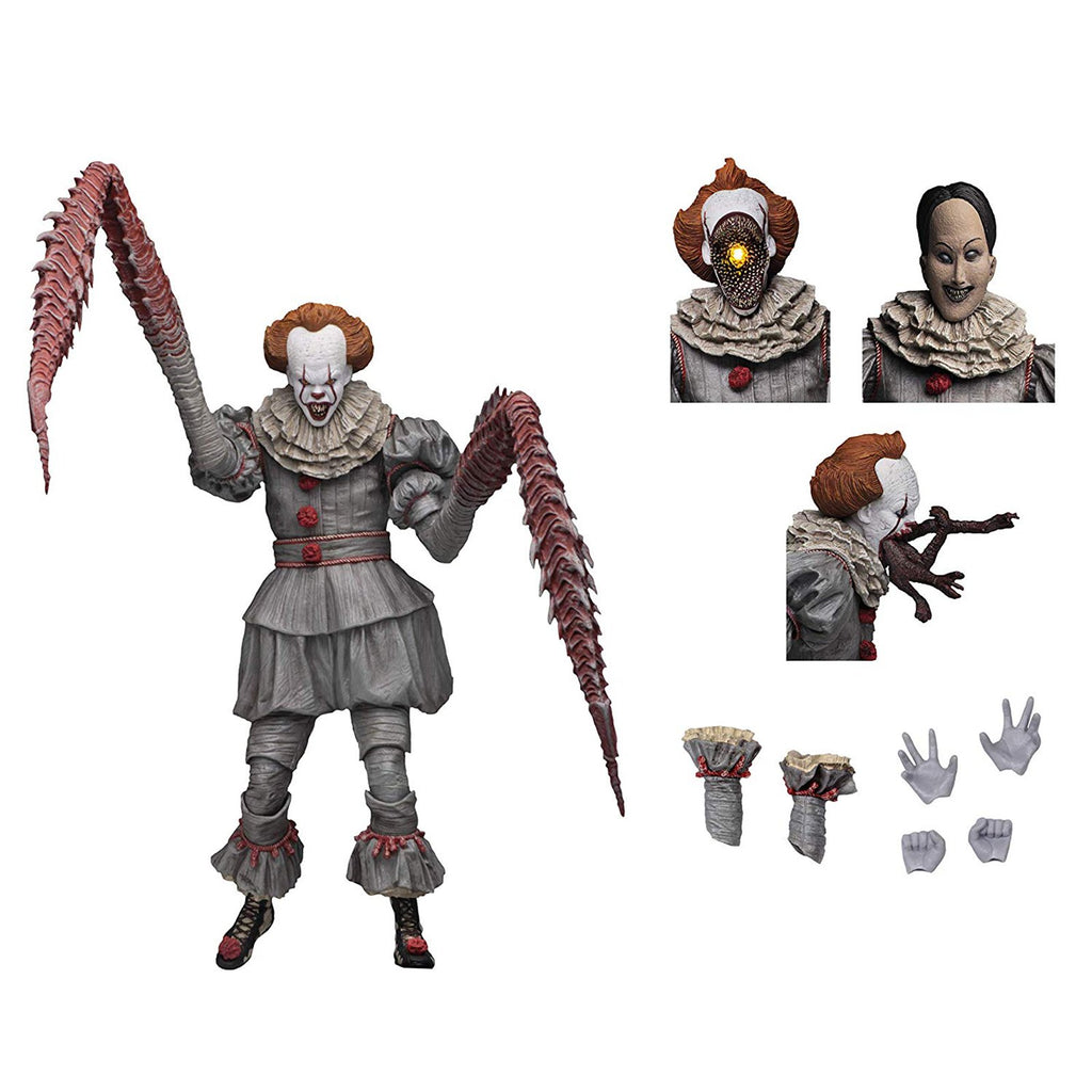 NECA IT The Movie Pennywise The Dancing Clown Action Figure Set