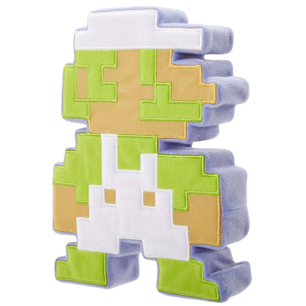 World of Nintendo Super Mario Luigi 8 Bit Plush Figure