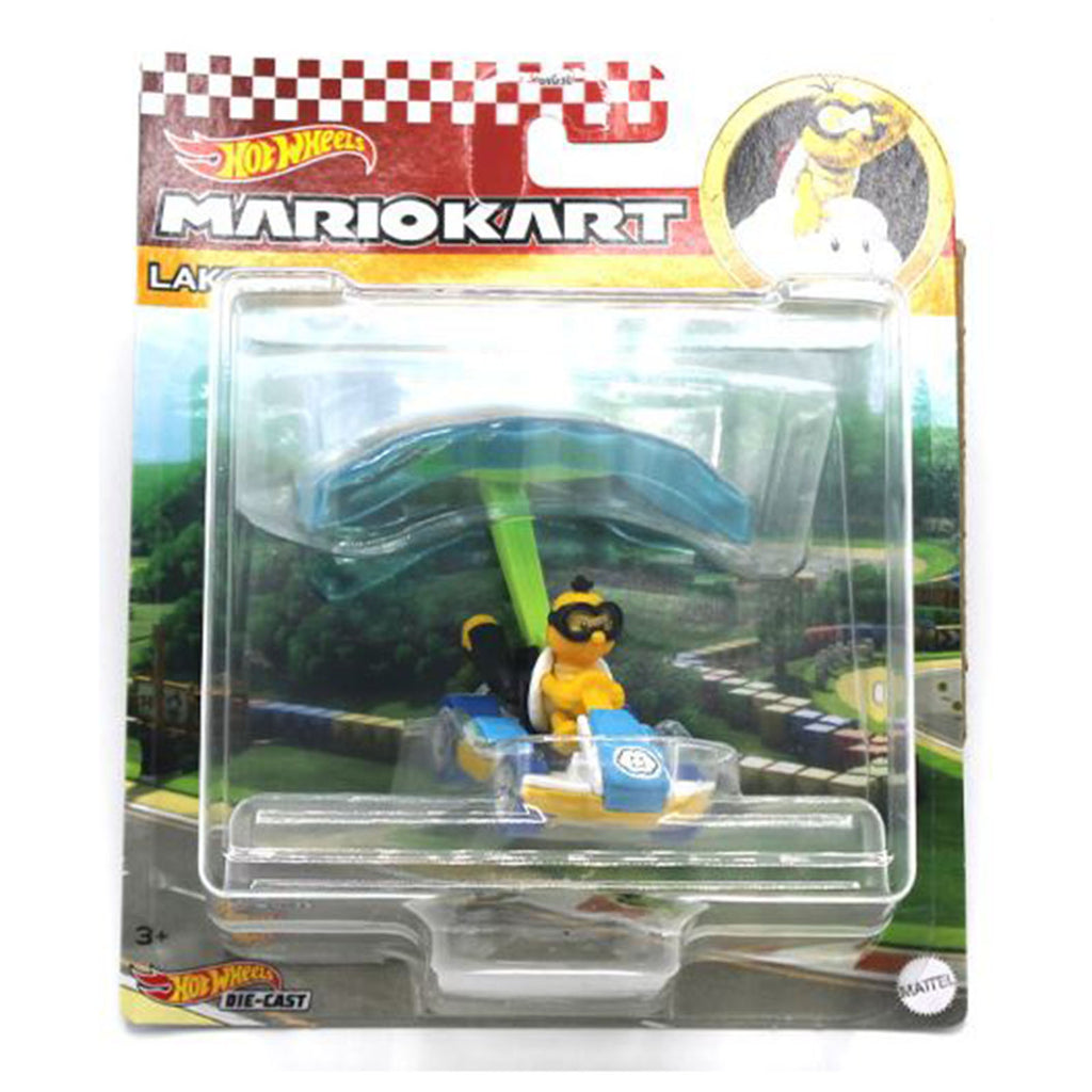 Mattel Hot Wheels Mario Kart Lakitu Standard Kart Figure - Radar Toys