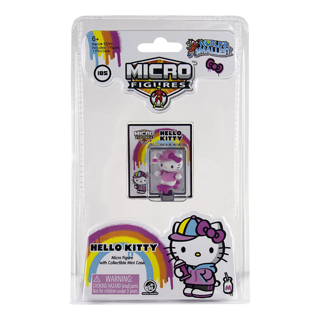 Super Impulse World's Smallest Hello Kitty Skater Suit Micro Figure - Radar Toys