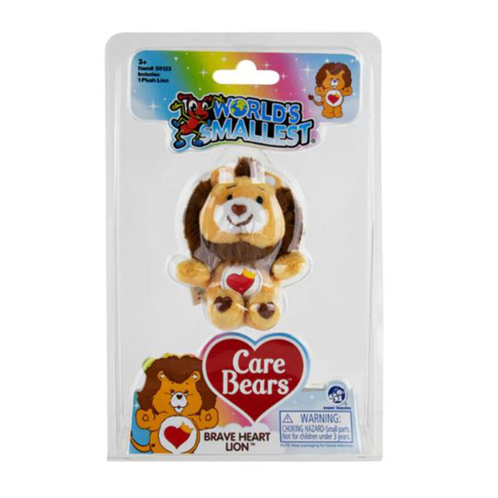 Super Impulse World's Smallest Care Bears Brave Heart Lion - Radar Toys