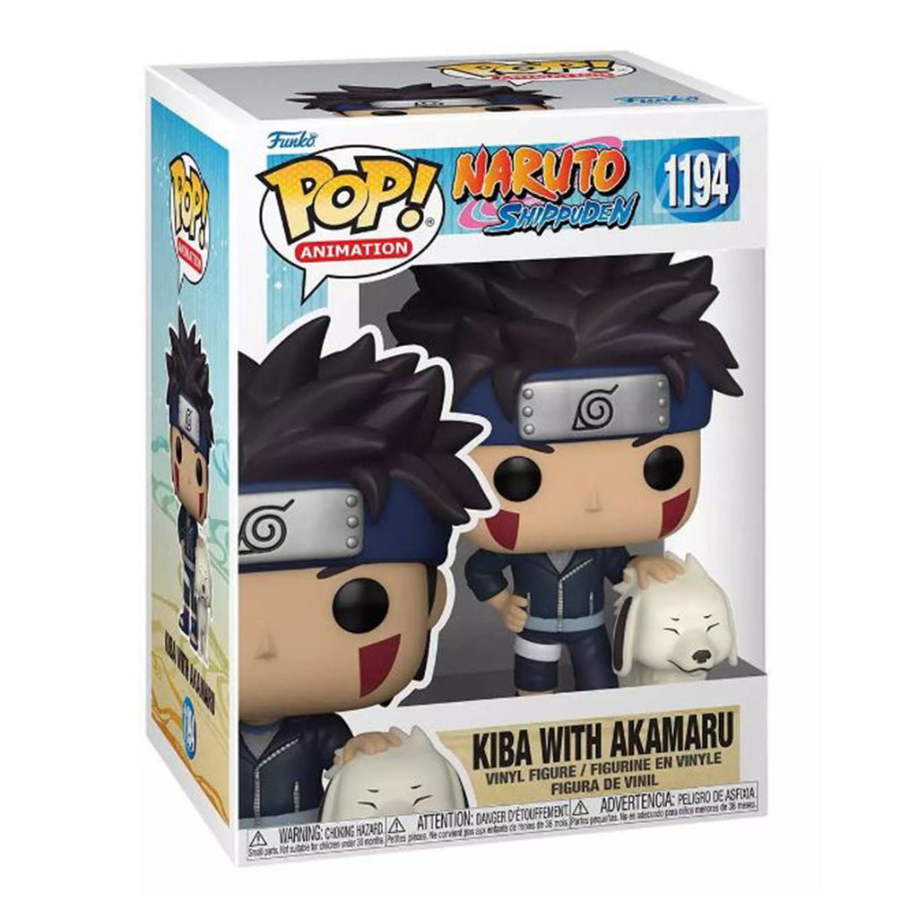 Funko Naruto Shippuden POP Kiba With Akamaru Figure