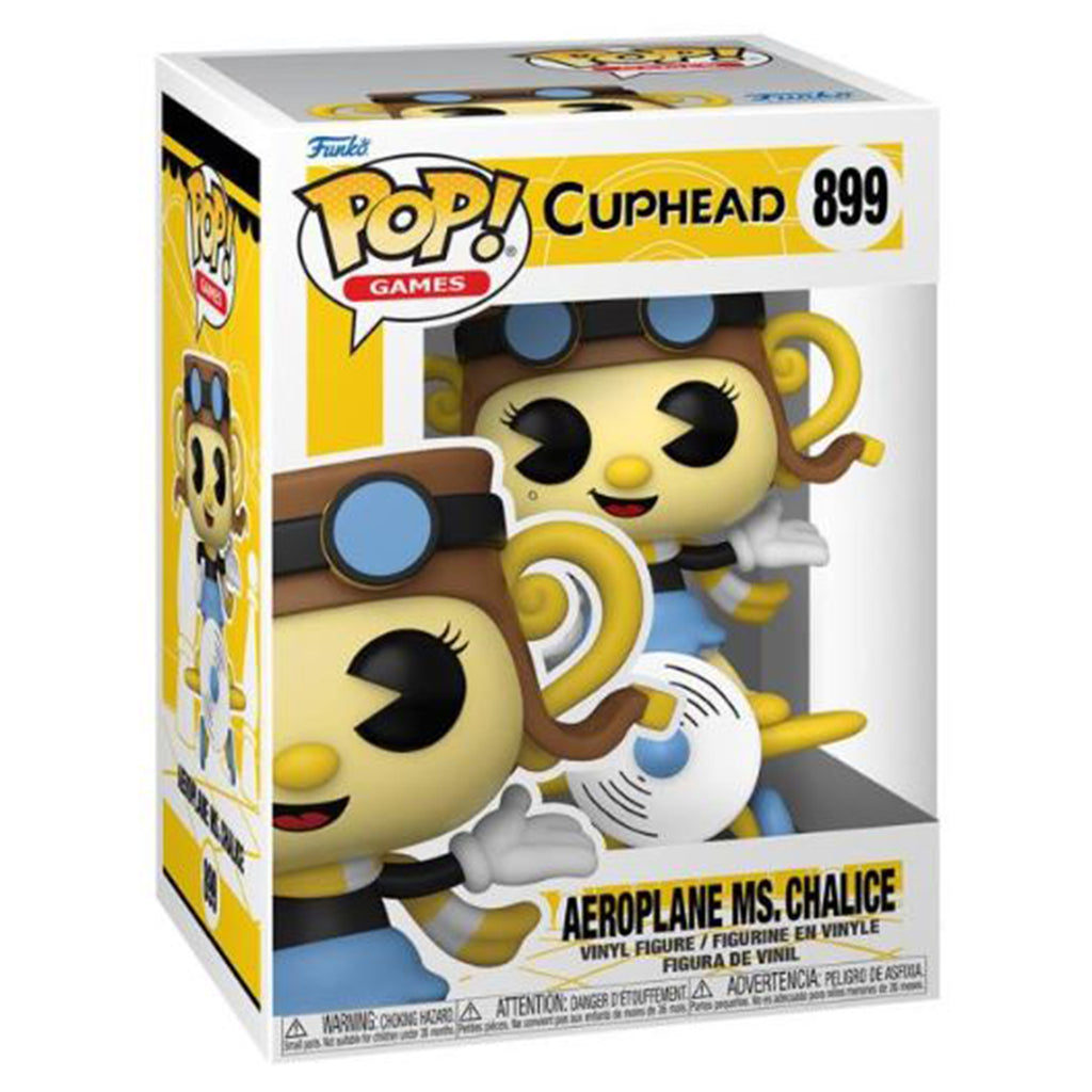 Funko Cuphead POP Aeroplane Ms Chalice Figure - Radar Toys