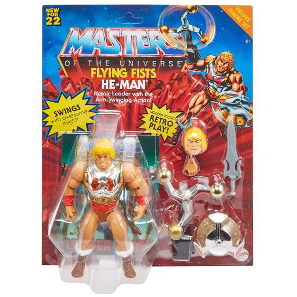 Masters Of The Universe Flying Fists He-Man Action Figure