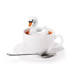 FRED Pool Float Swan Tea Infuser - Radar Toys