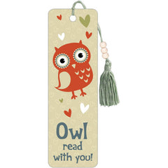 Owl Read With You Premier Bookmark - Radar Toys