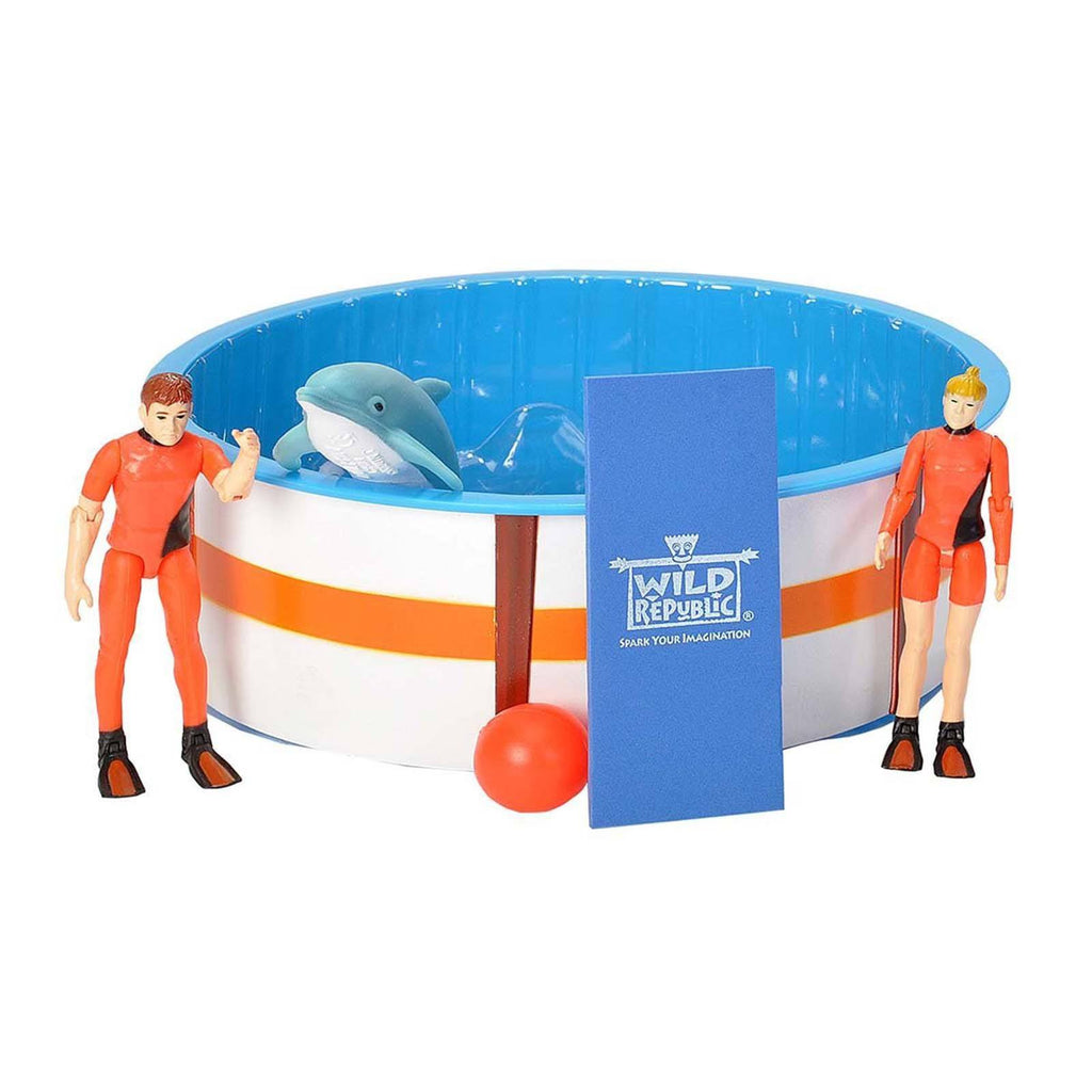 Dolphin Recovery Pool Figures Playset - Radar Toys