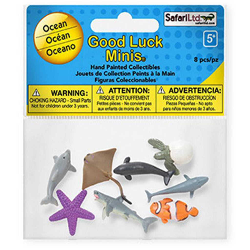 Ocean Fun Pack Mini Good Luck Figures Safari Ltd - Radar Toys