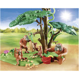Playmobil Family Fun Orangutans With Tree 70345 - Radar Toys