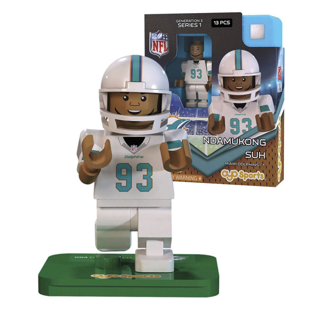 NFL Miami Dolphins Ndamukong Suh G3S1 OYO Mini Figure