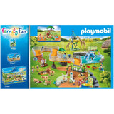 Playmobil Family Fun Red Panda Habitat 70344 - Radar Toys
