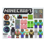Paladone Minecraft Build A Level Magnets - Radar Toys