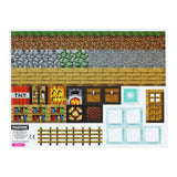 Paladone Minecraft Build A Level Magnets - Radar Toys