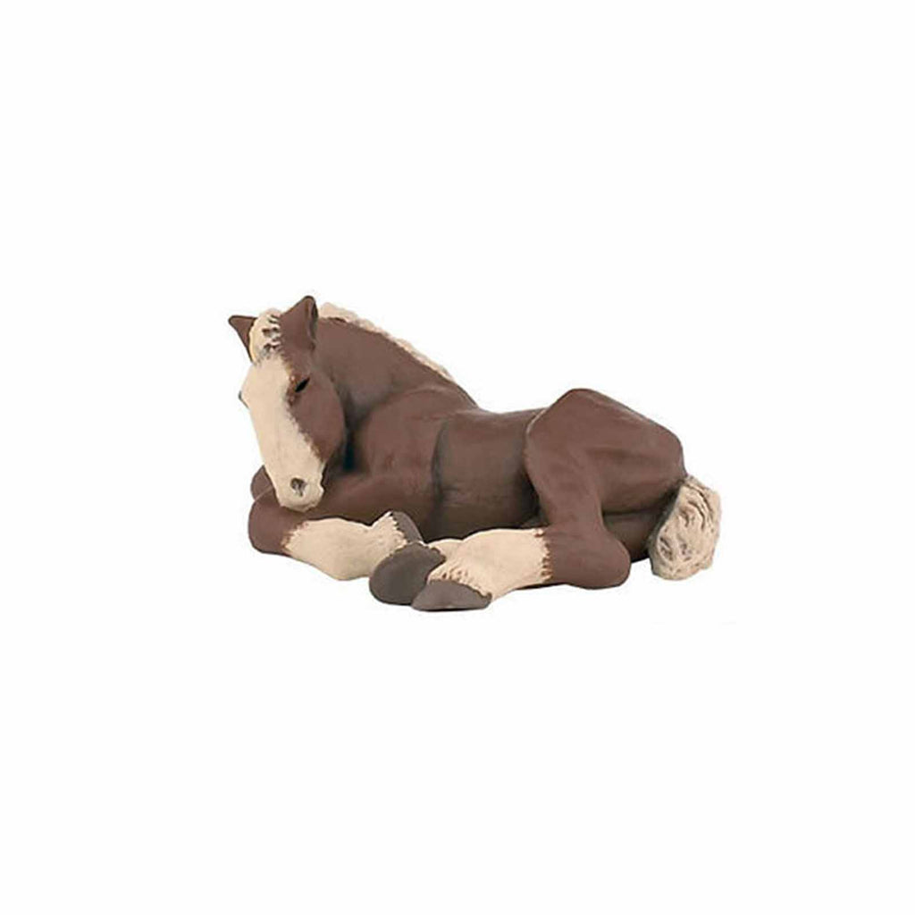 Papo Brown Work Foal Animal Figure 51107