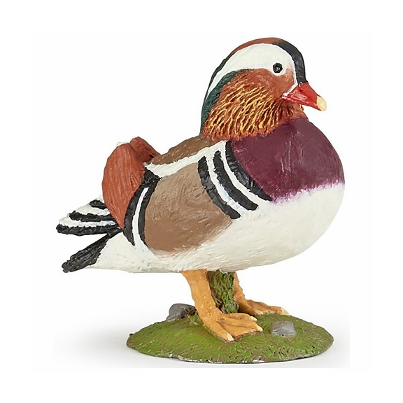 Papo Mandarin Duck Animal Figure 51166 - Radar Toys