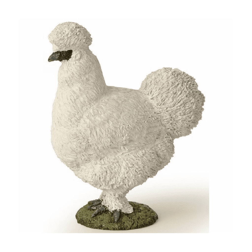 Papo Silkie Chicken Animal Figure 51169 - Radar Toys
