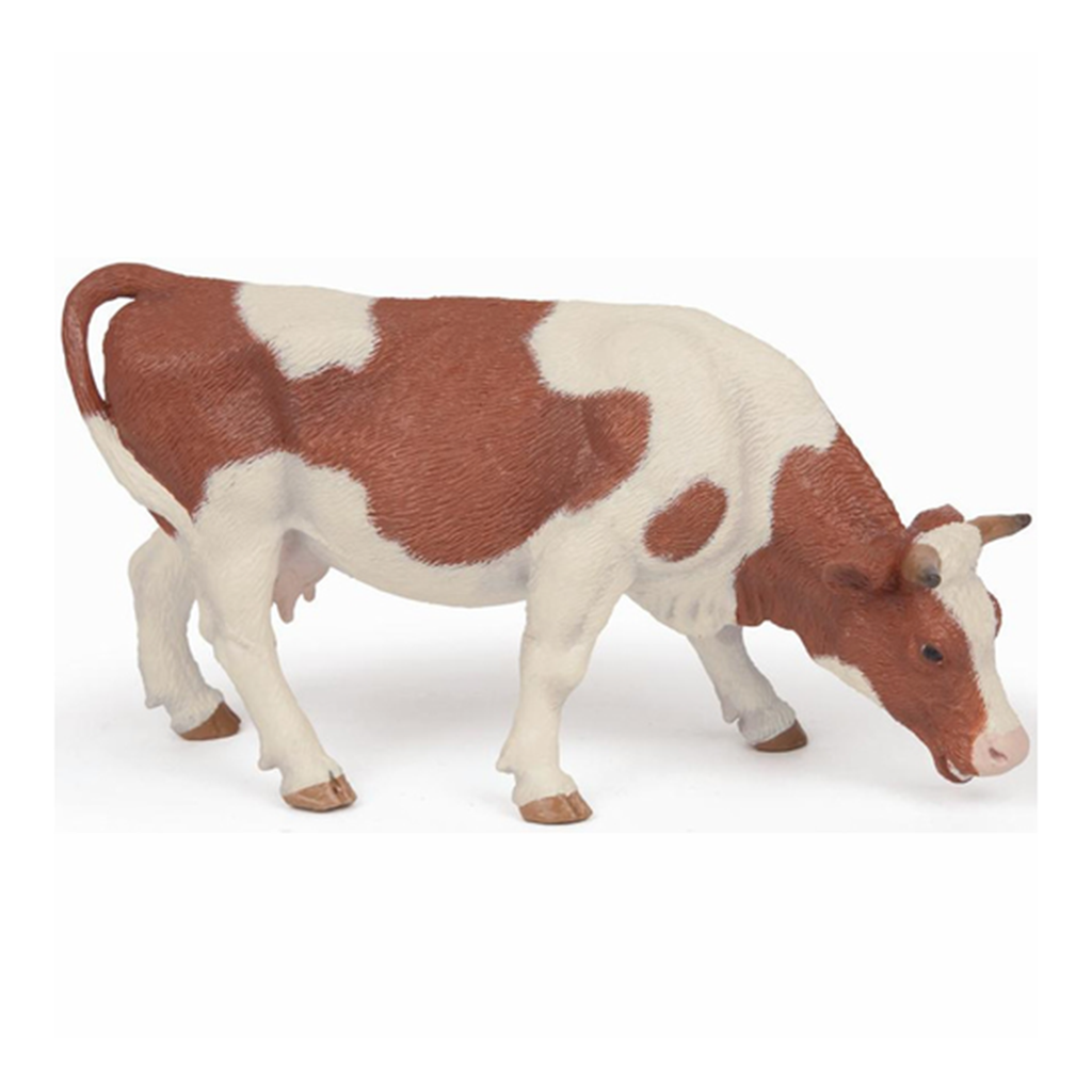 Papo Grazing Simmental Cow Animal Figure 51147