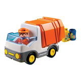 Playmobil 1-2-3 Recycling Truck Building Set 6774 - Radar Toys
