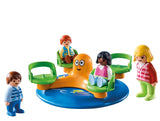 Playmobil 123 Children's Carousel Building Set 9379 - Radar Toys