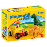 Playmobil 123 Explorer With Dinos Building Set 9120 - Radar Toys