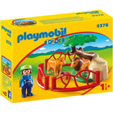 Playmobil 123 Lion Enclosure Building Set 9378 - Radar Toys