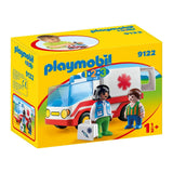 Playmobil 123 Rescue Ambulance Building Set 9122 - Radar Toys