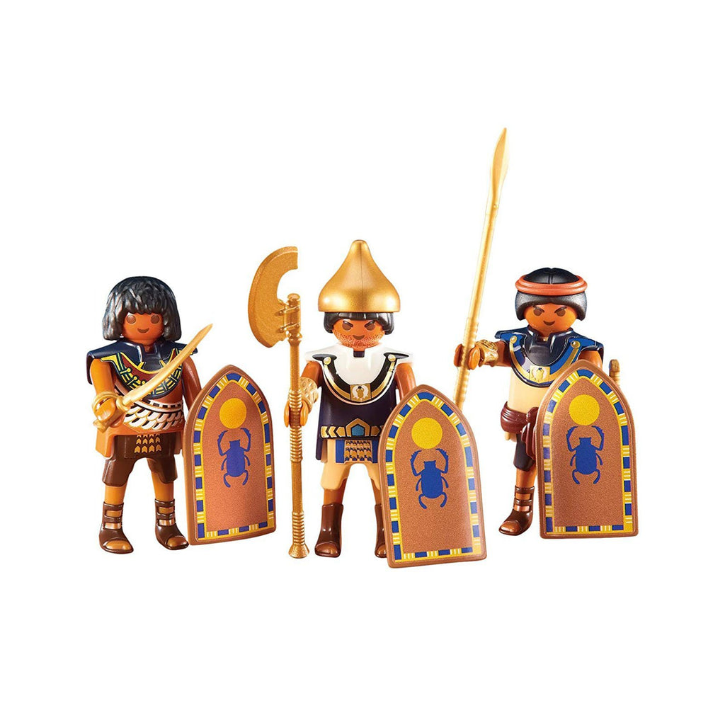Playmobil 3 Egyptian Warriors Building Set 6488 - Radar Toys