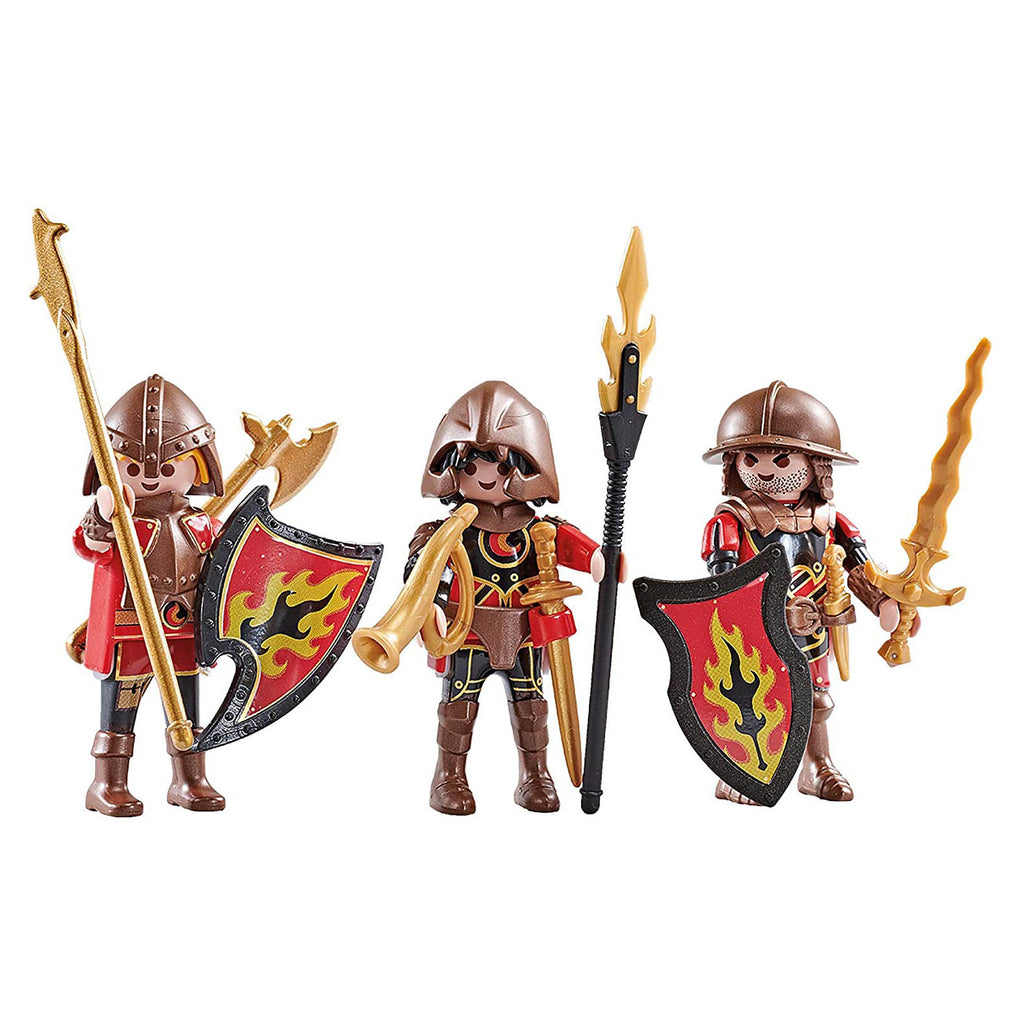 Playmobil Add-On Three Burnham Raiders Building Set 9838 - Radar Toys