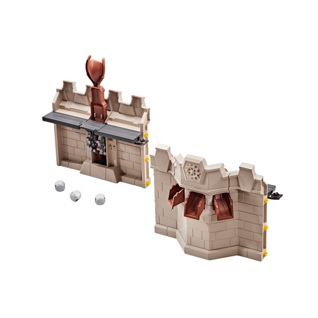 Playmobil Add-On Wall Extension For Grand Castle Building Set 9839 - Radar Toys