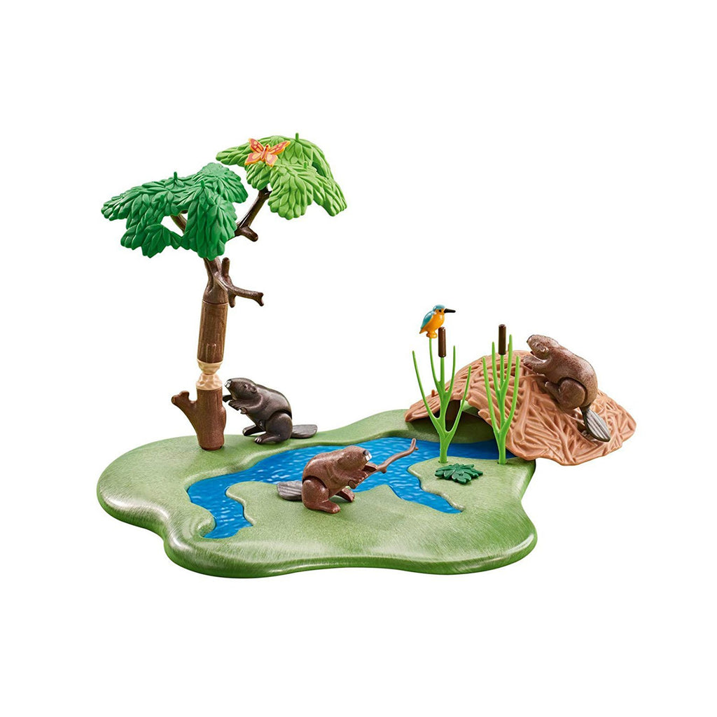 Playmobil Beaver Lodge Building Set 6541 - Radar Toys