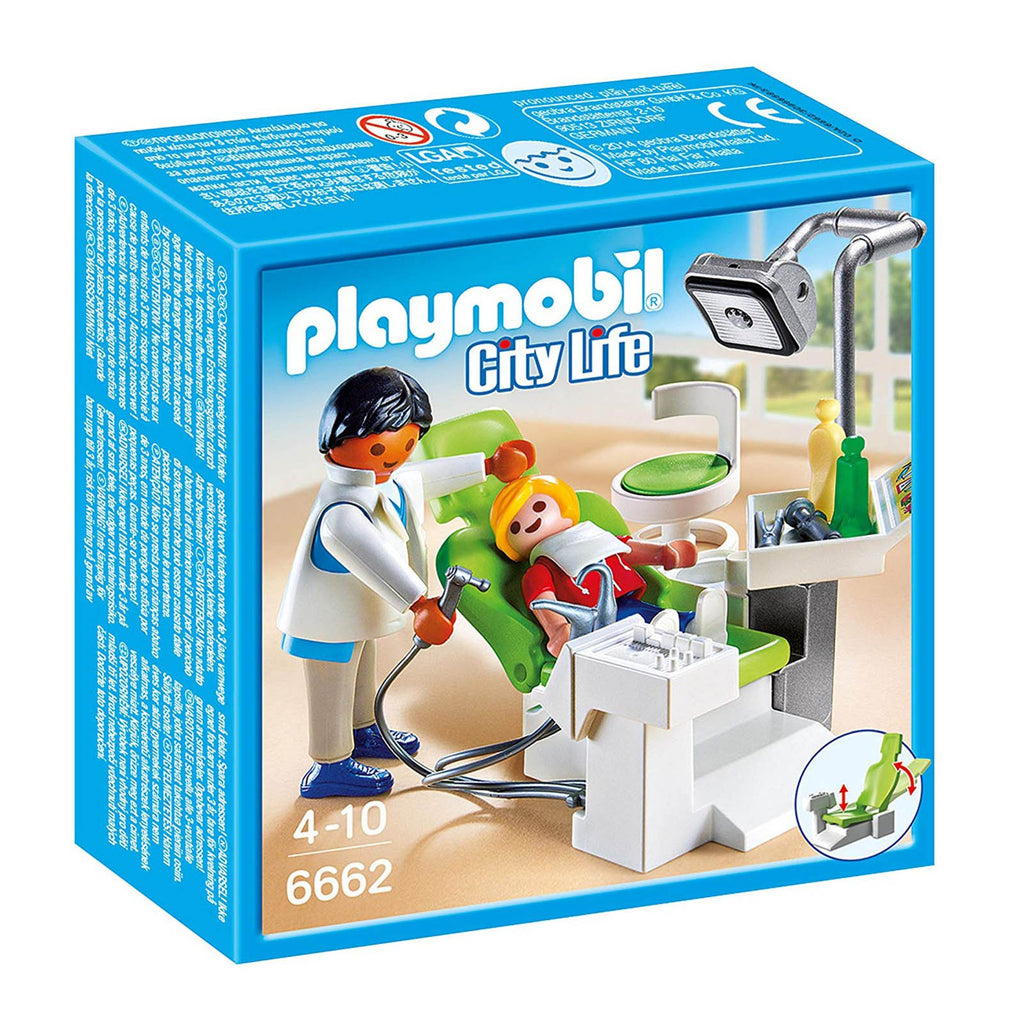 Playmobil City Life Dentist With Patient Building Set 6662 - Radar Toys