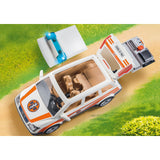 Playmobil City Life Emergency Car With Siren Building Set 70050 - Radar Toys