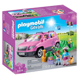 Playmobil City Life Family Car With Parking Space Building Set 9278 - Radar Toys