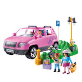Playmobil City Life Family Car With Parking Space Building Set 9278 - Radar Toys