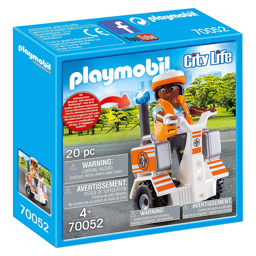 Playmobil City Life Rescue Balance Racer Building Set 70052 - Radar Toys