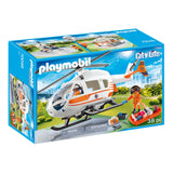 Playmobil City Life Rescue Helicopter Building Set 70048 - Radar Toys