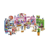 Playmobil City Life Shopping Plaza Building Set 9078 - Radar Toys