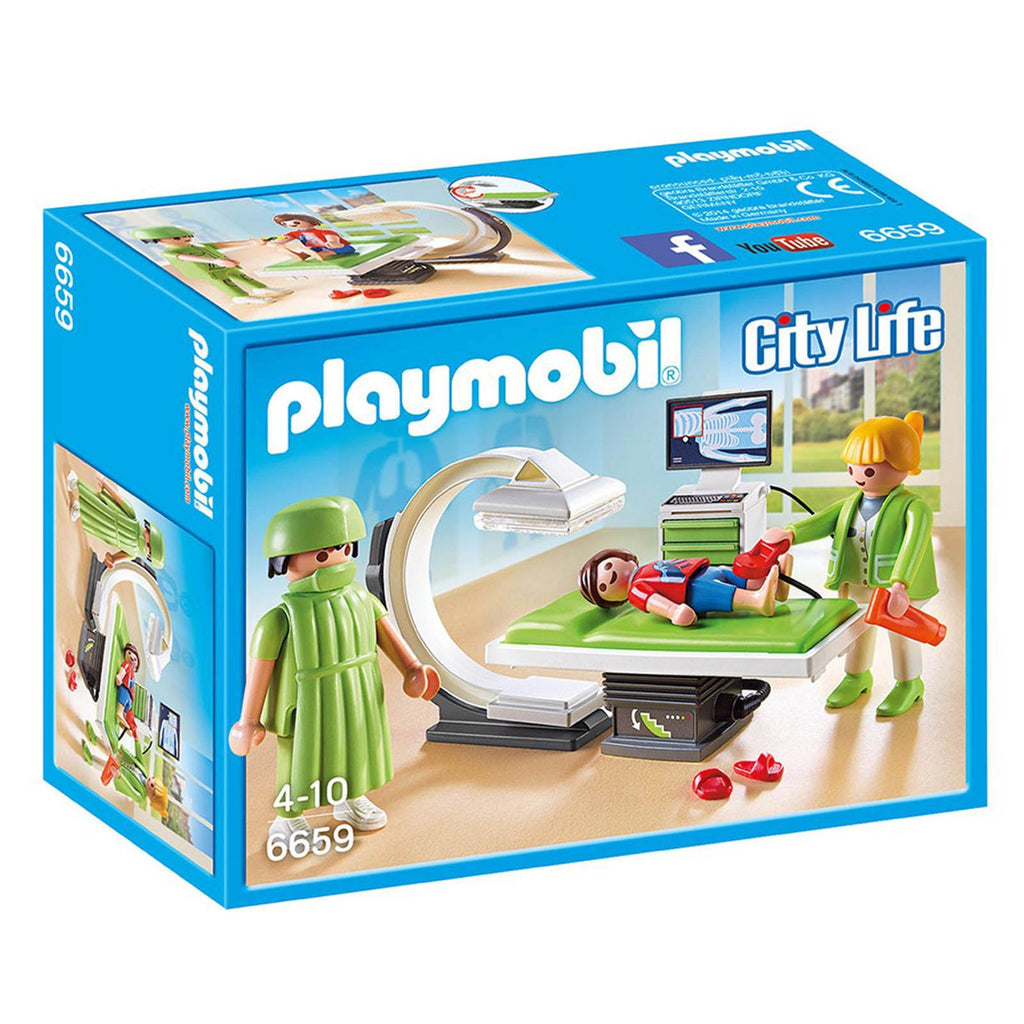 Playmobil City Life X-Ray Room Building Set 6659 - Radar Toys