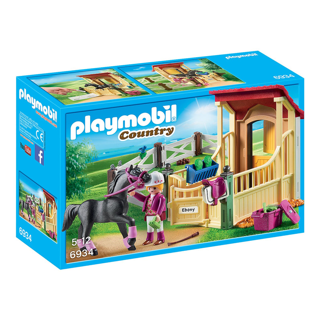 Playmobil Country Horse Stable With Araber Building Set 6934 - Radar Toys
