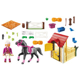 Playmobil Country Horse Stable With Araber Building Set 6934 - Radar Toys