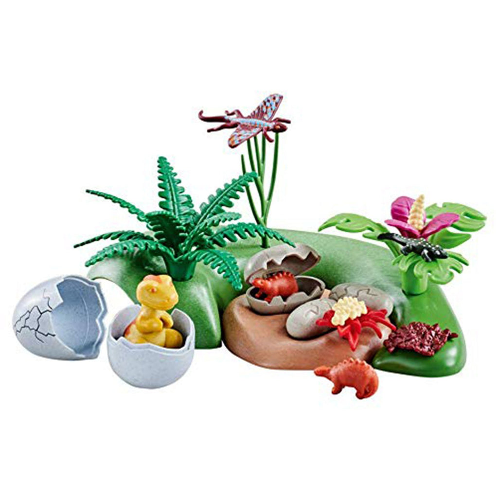 Playmobil Dino Babies With Nest Building Set 6597 - Radar Toys