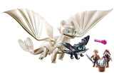Playmobil Dragons Light Fury Playset Building Set 70038 - Radar Toys