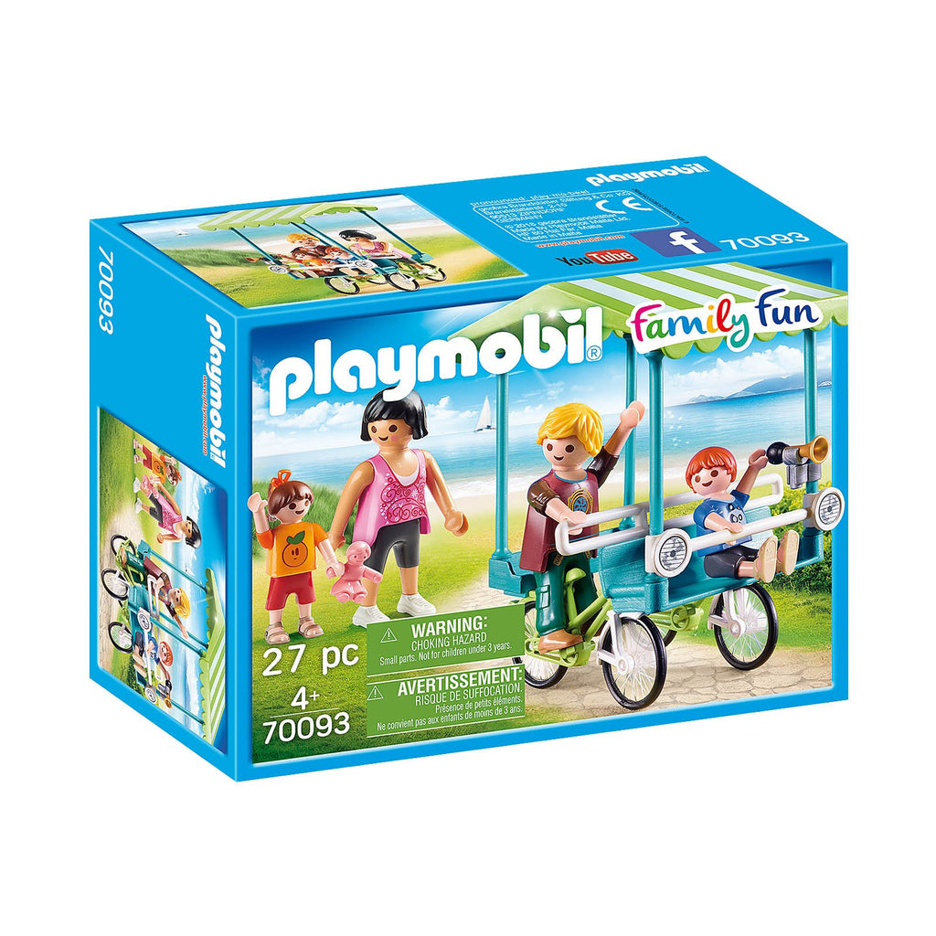 Playmobil Family Fun Family Bicycle Building Set 70093 - Radar Toys